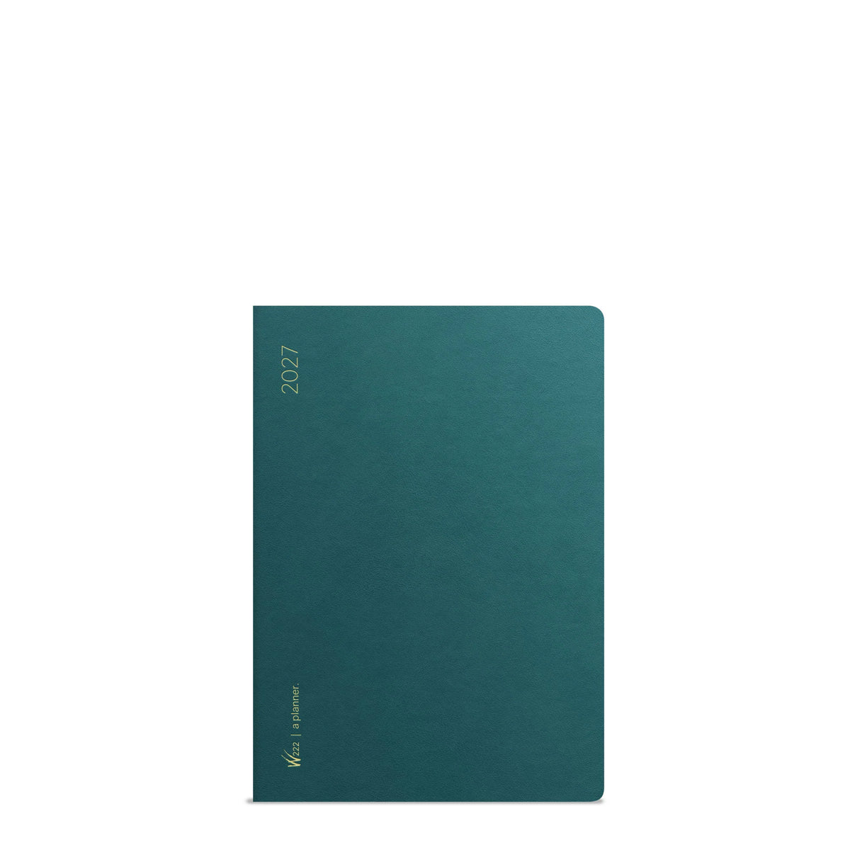 Wonderland222 2027 A6 Planner Core Stacked Weekends (Kelp Forest)