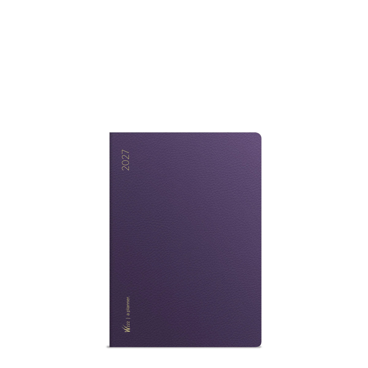 Wonderland222 2027 A6 Planner Core Stacked Weekends (Ochre Sea Star)