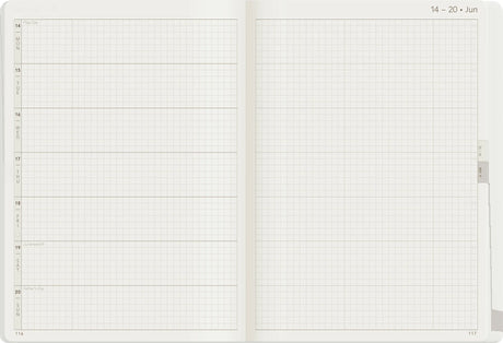 Wonderland222 A5 Weekly Horizontal Layout