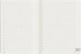 Wonderland222 2027 A6 Planner Core Stacked Weekends Blank Daily Page Layout