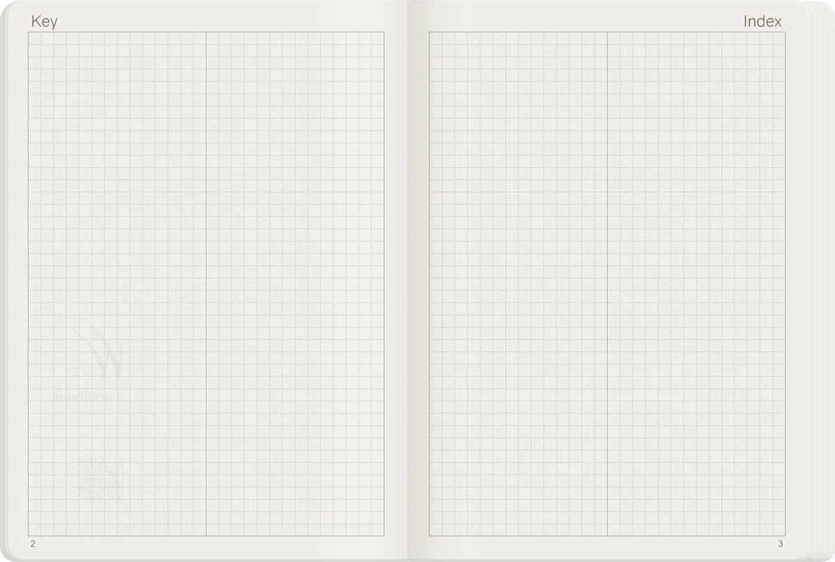Wonderland222 B6 Tomoe River Paper Notebook Key + Index