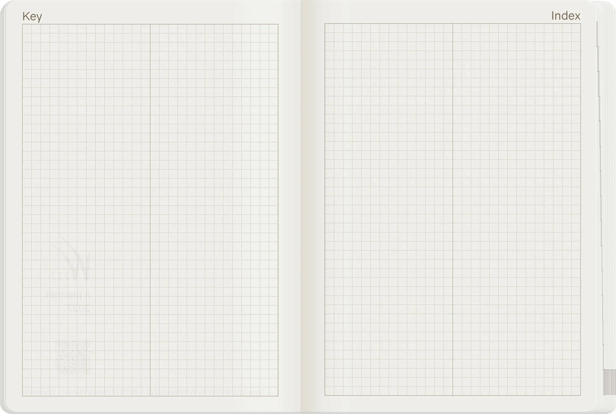 Wonderland222 2027 B6 Weekly Planner Core Key and Index Page