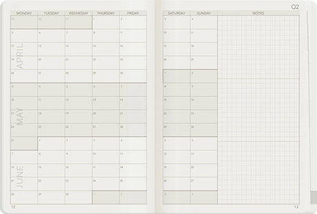 Wonderland222 A5 Quarterly Layout