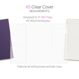 Wonderland222 368-Page Clear Vinyl Cover for Wonderland222 Notebook