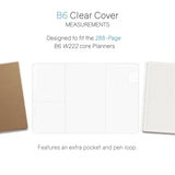 Wonderland 222 Core Vinyl Planner Cover B6