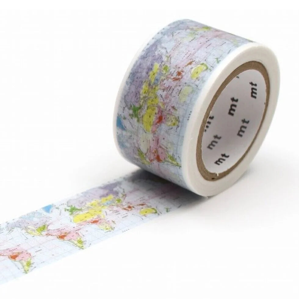 MT Washi Tape / Maps & Travel Series