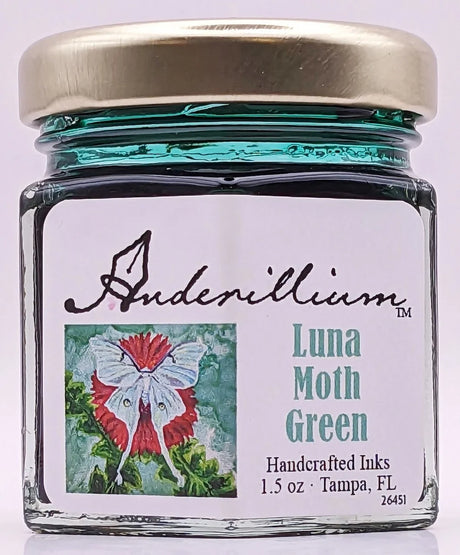 Anderillium Ink Atlas Moth Brown Luna Moth Green
