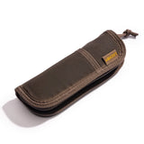 Lochby Pen Case Duo Brown Lying on Table