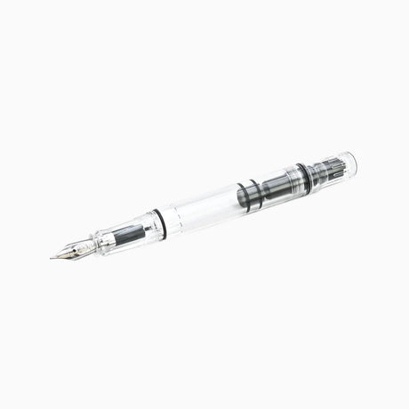 TWSBI ECO-T Clear Fountain Pen Uncapped