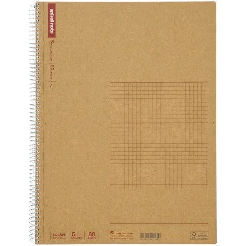 Maruman Spiral Note Basic Notebooks (Multiple Sizes)