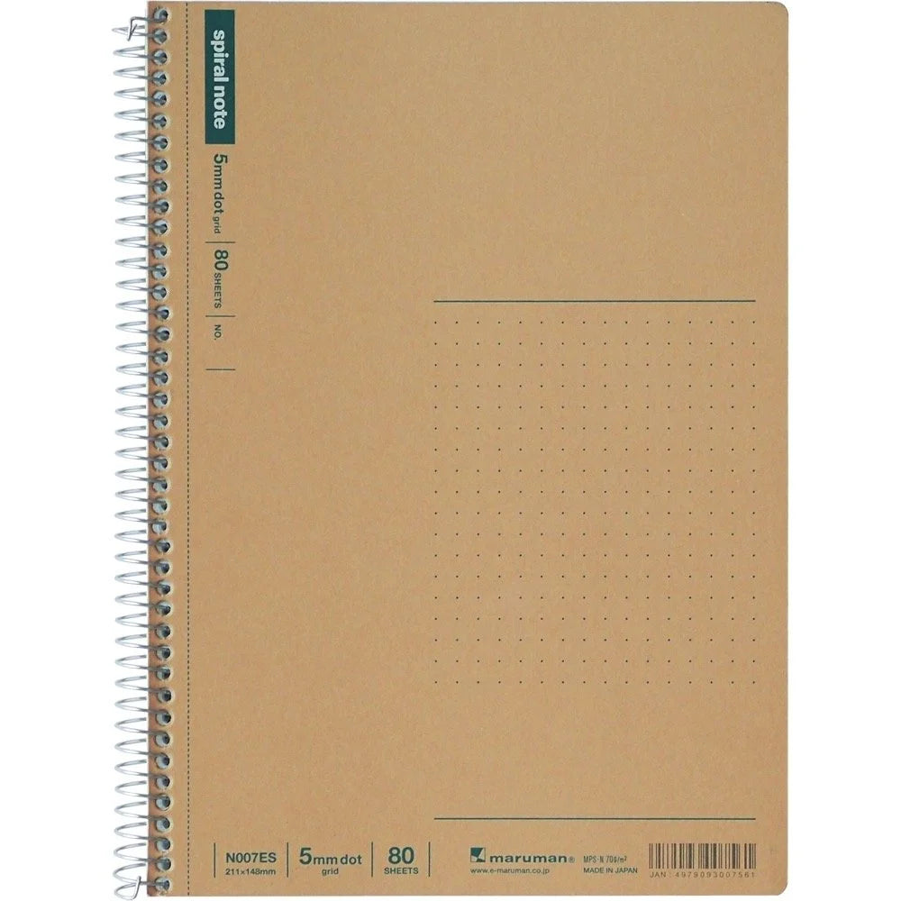 Maruman Spiral Note Basic Notebooks (Multiple Sizes)