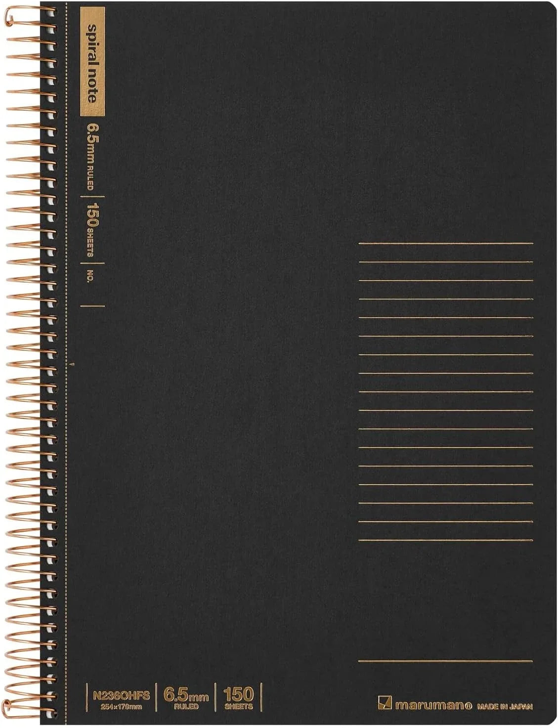 Maruman Spiral Note Basic Notebooks (Multiple Sizes)