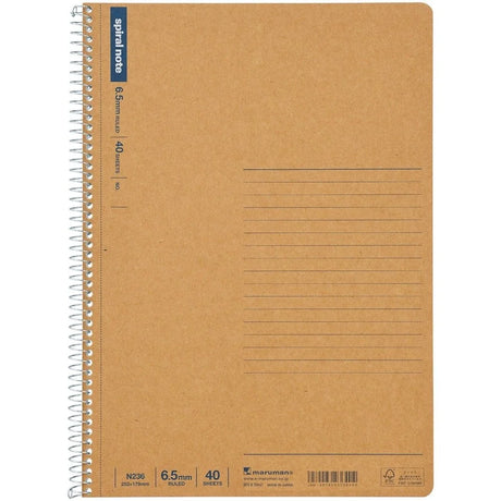 Maruman Spiral Note Basic Notebooks (Multiple Sizes)