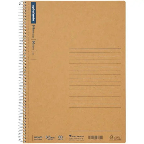 Maruman Spiral Note Basic Notebooks (Multiple Sizes)