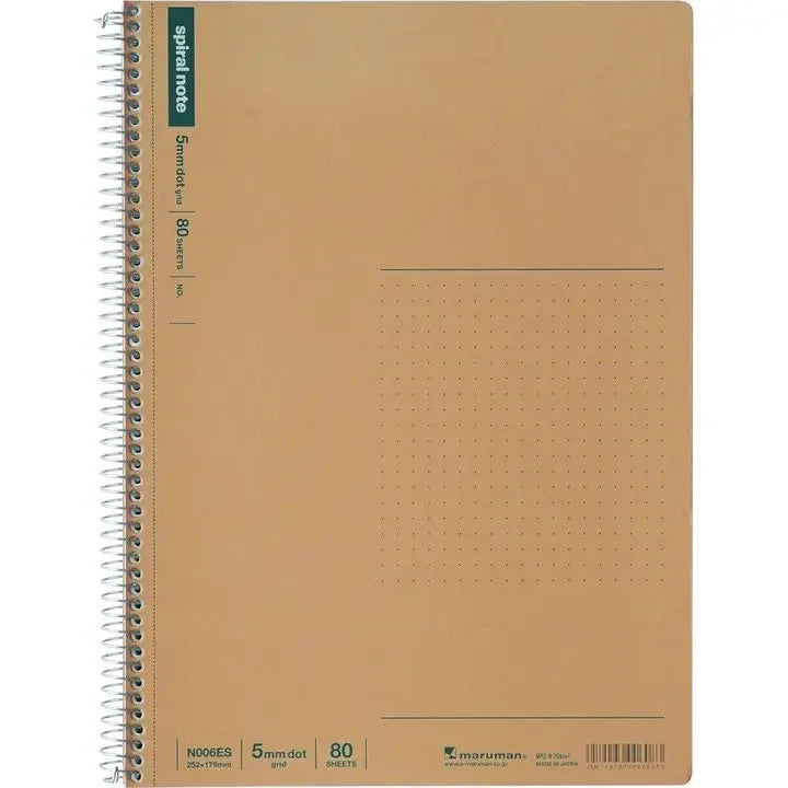 Maruman Spiral Note Basic Notebooks (Multiple Sizes)
