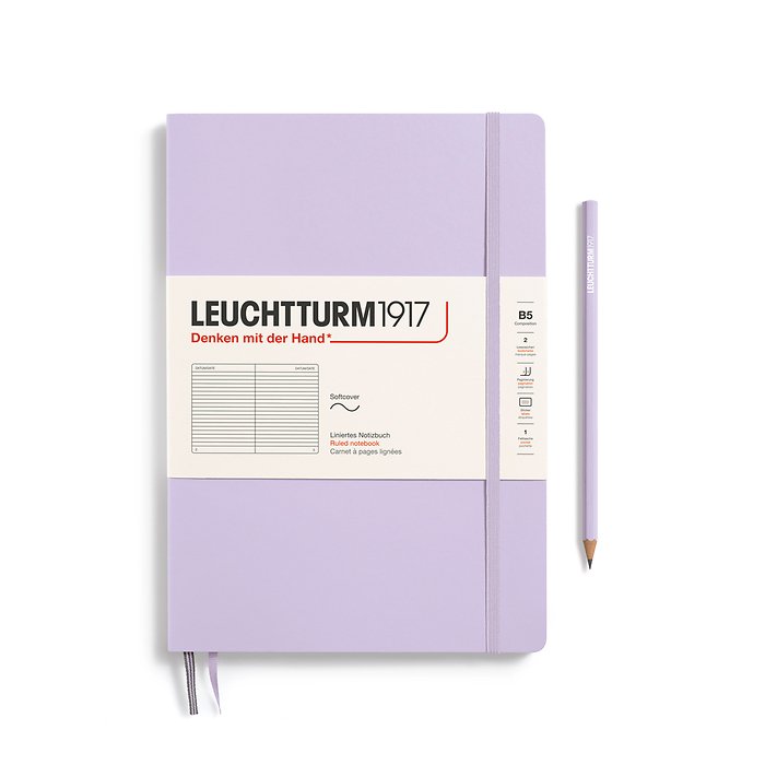 Leuchtturm 1917 Soft Lined Lilac B5