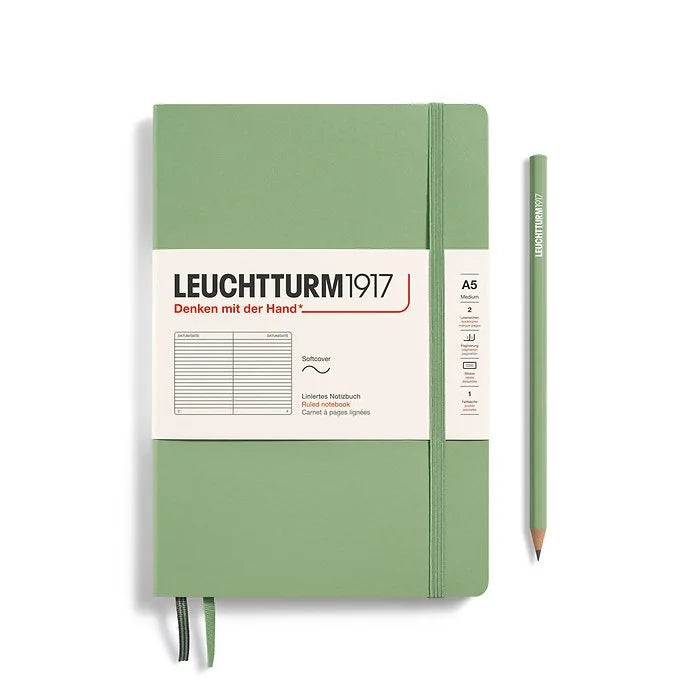 Leuchtturm 1917 Soft Lined Sage A5