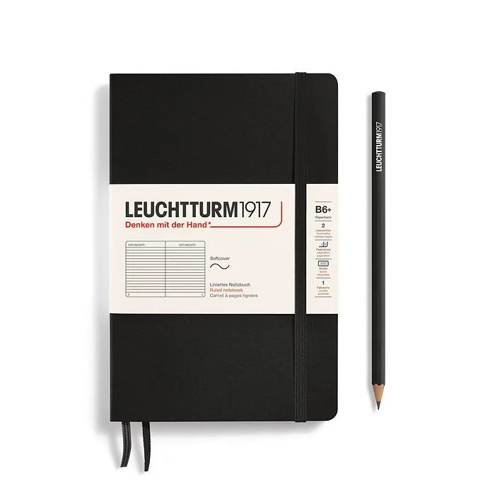 Leuchtturm 1917 Soft Black B6 Lined