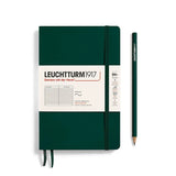 Leuchtturm 1917 Soft Black B6 Forest Green