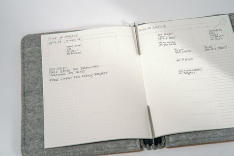 Roterfaden Taschenbegleiter Notebooks A5 Planner Block