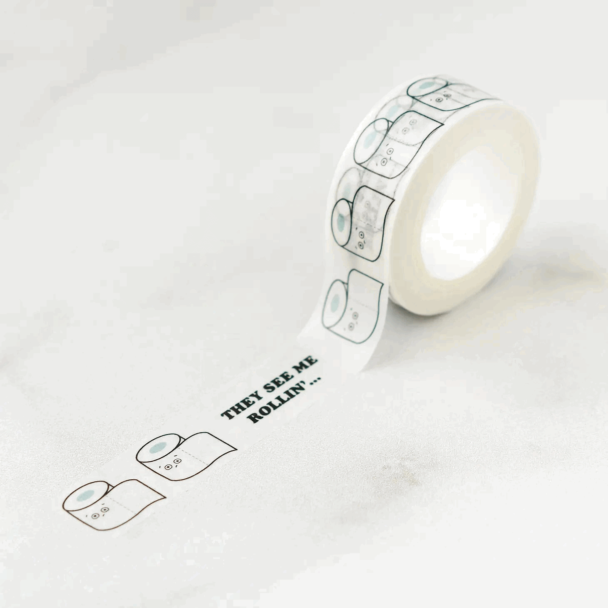 iLootPaperie They See Me Rollin' Washi Tape