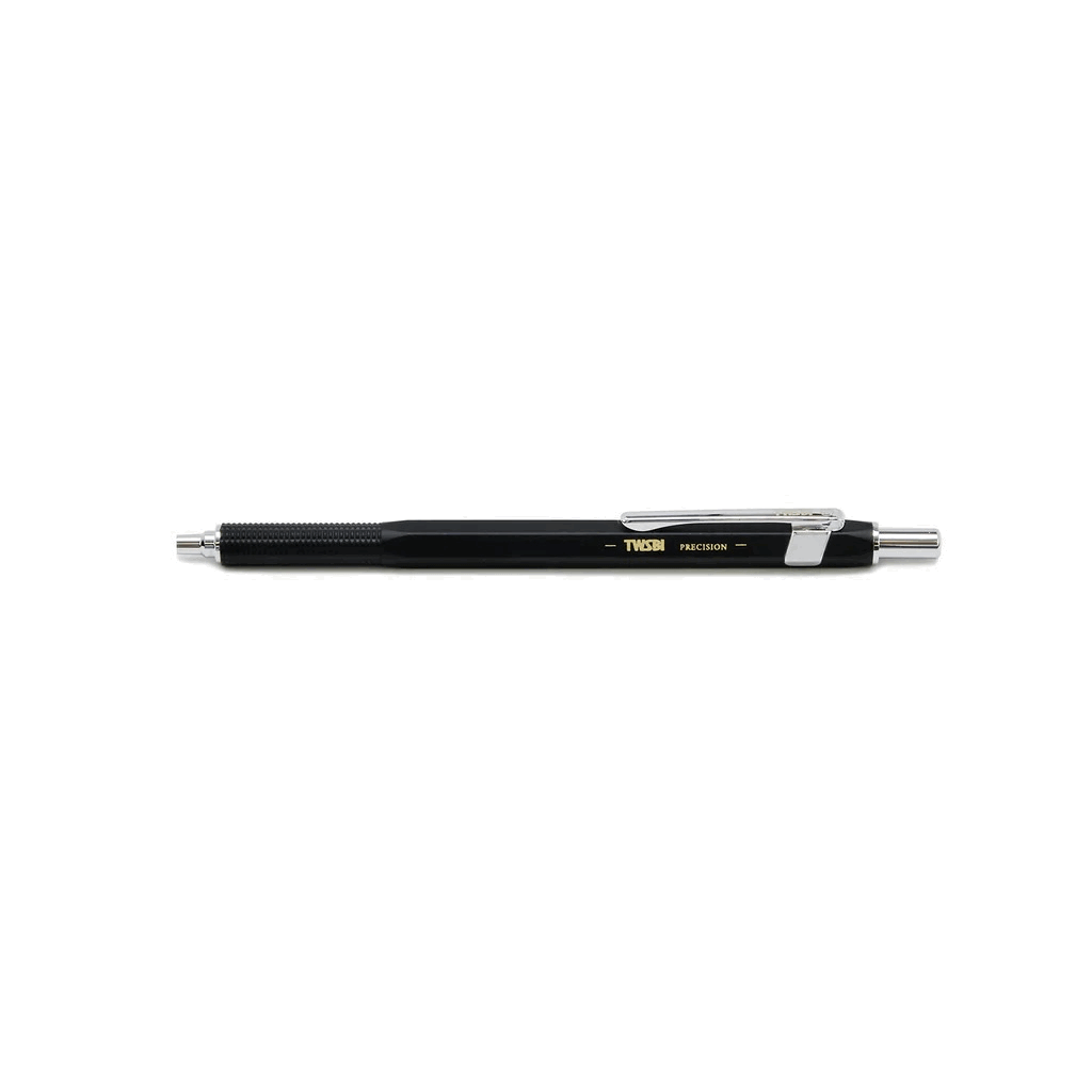 TWSBI Precision Ballpoint Pen laying horizontally across a white background