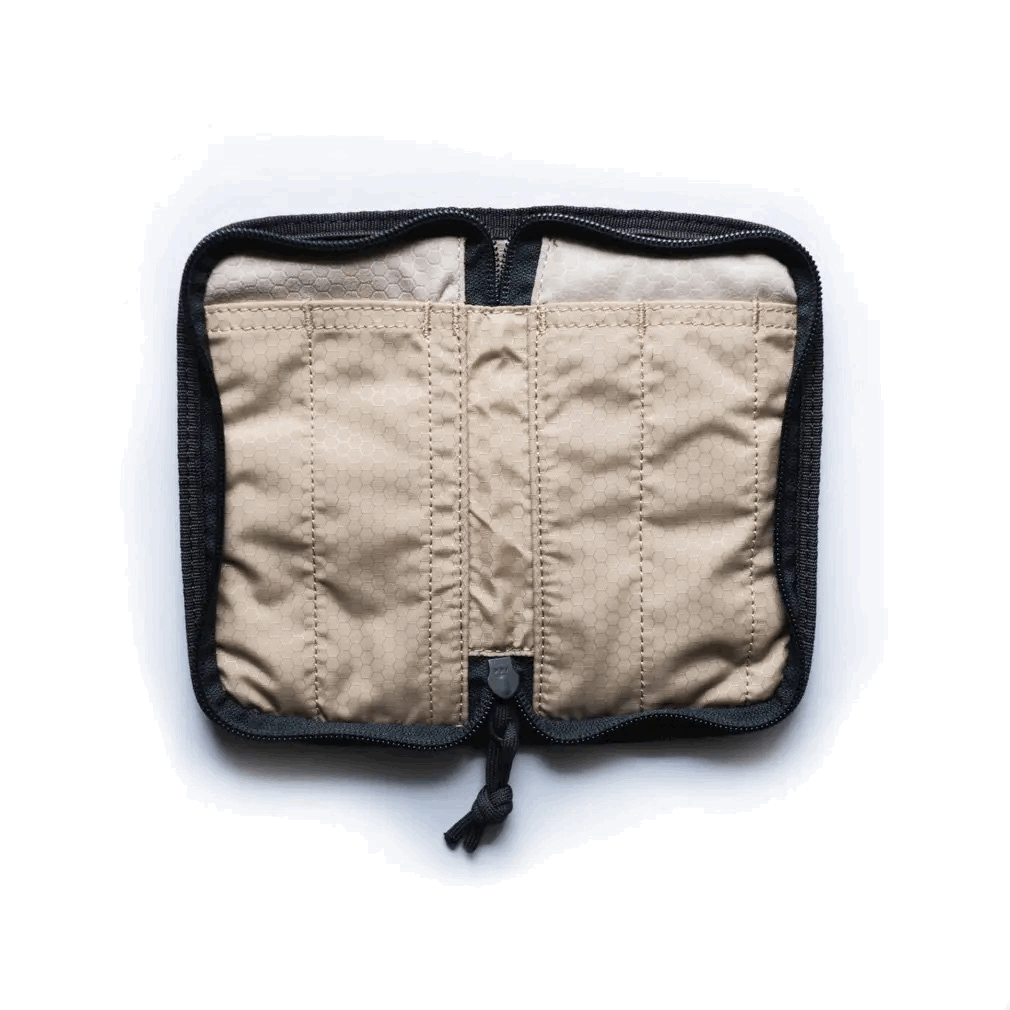 Lochby Quattro Original Four-Pen Case Charcoal Natural Interior