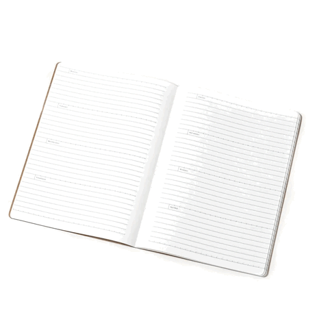 Lochby Field Journal A5 Planner Week on 2 pages
