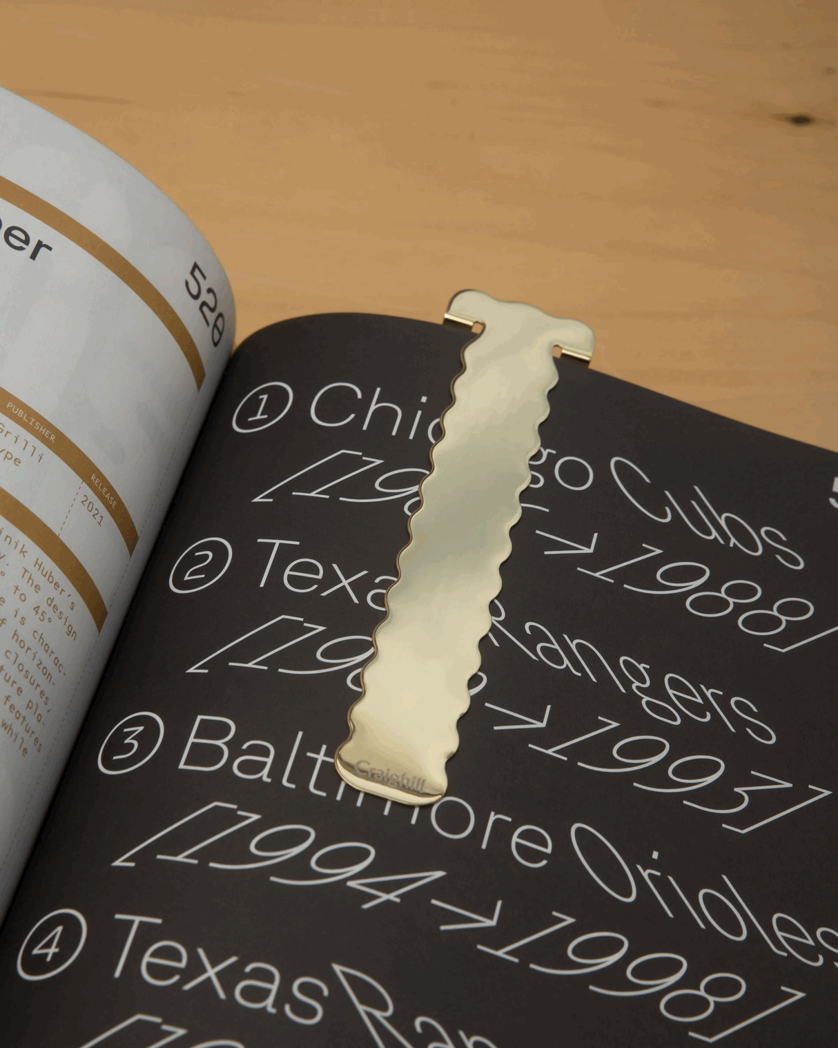 Craighill "Perch" Bookmark