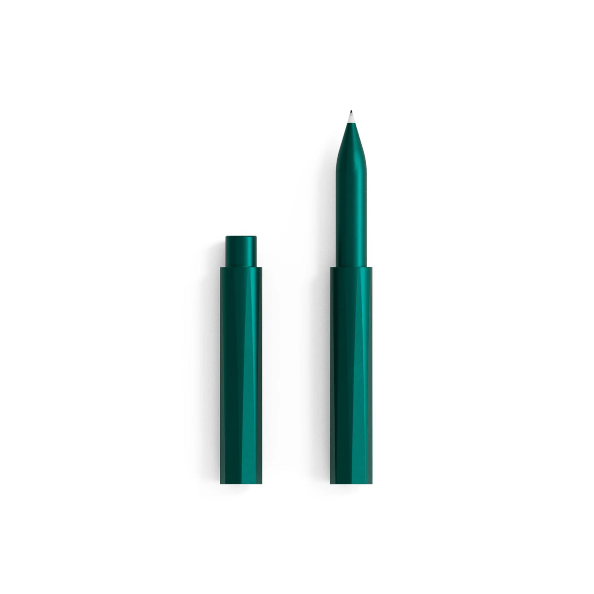 Tom's Studio Wren Refillable Fineliner Pen Ivy Uncapped