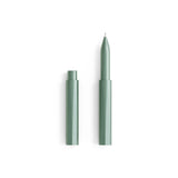 Tom's Studio Wren Refillable Fineliner Pen Sage Uncapped