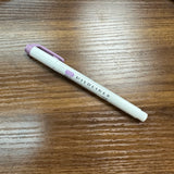 Zebra Mildliner highlighter with bold and  fine tips in Iris (MIR)