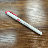 Zebra Mildliner highlighter with bold and  fine tips in Red (MR)