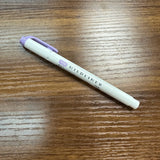 Zebra Mildliner highlighter with bold and  fine tips in Violet (MVI)